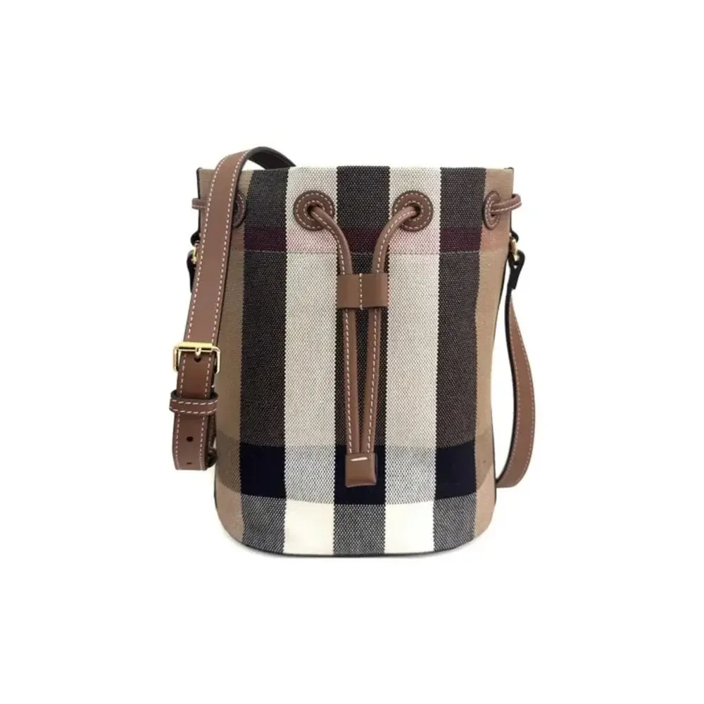 Burberry Checkered Bucket Bag NWT - Picture 1 of 8